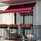 Folding Telescopic Vertical Awning Canopy For Balcony And Courtyard Rainproof Sunshade Pergola 9