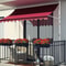 Folding Telescopic Vertical Awning Canopy For Balcony And Courtyard Rainproof Sunshade Pergola 9