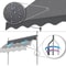 Folding Telescopic Vertical Awning Canopy For Balcony And Courtyard Rainproof Sunshade Pergola 5