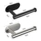 NoDrill Wall Mounted Stainless Steel Towel Rack With Two Color Options For Bathroom And Paper Towel 1