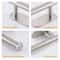 NoDrill Wall Mounted Stainless Steel Towel Rack With Two Color Options For Bathroom And Paper Towel 4