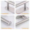 NoDrill Wall Mounted Stainless Steel Towel Rack With Two Color Options For Bathroom And Paper Towel 4