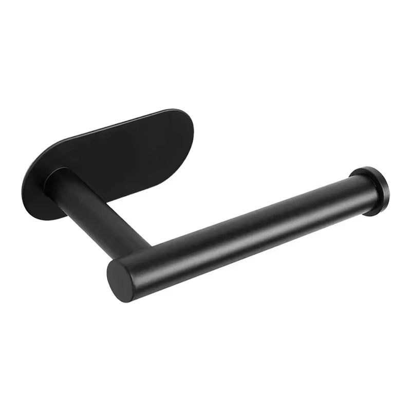 NoDrill Wall Mounted Stainless Steel Towel Rack With Two Color Options For Bathroom And Paper Towel 6