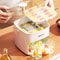 Large Capacity Pressing Ice Cube Mold With Double Layer Ice Storage Container For Home Use 1