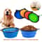 Portable Folding Pet Bowl For Cats And Dogs TPE Travel Food And Water Feeding Bowl 0