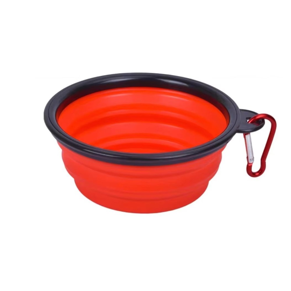 Portable Folding Pet Bowl For Cats And Dogs TPE Travel Food And Water Feeding Bowl 9