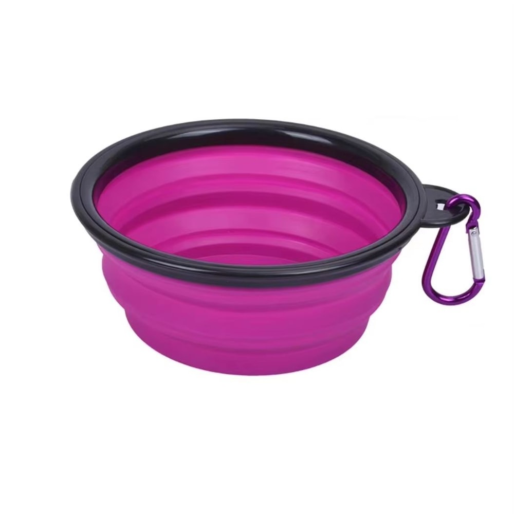 Portable Folding Pet Bowl For Cats And Dogs TPE Travel Food And Water Feeding Bowl 13