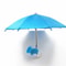 Mini Phone Sunshade Umbrella With Suction Cup Stand Multi Color Mobile Phone Sun Shield Mount 3