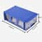 WBBOOMING Plastic Small Parts Storage Boxes Rectangle Organizer For Office And Home Use 5