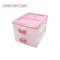 WBBOOMING Small Drawer Jewelry Storage Box Multi Layer Plastic Desktop Organizer For Cosmetics And 6
