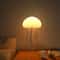 RGB Jellyfish Night Light With Gradient Lighting Voice Control Type C Rechargeable Bedside Lamp 0