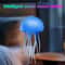 RGB Jellyfish Night Light With Gradient Lighting Voice Control Type C Rechargeable Bedside Lamp 2