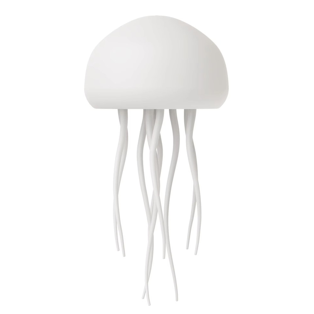 RGB Jellyfish Night Light With Gradient Lighting Voice Control Type C Rechargeable Bedside Lamp 6