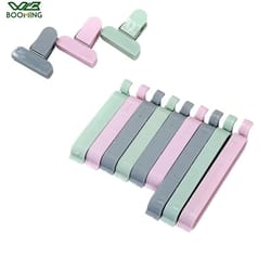 wbbooming food storage sealing bag clips set 12 piece kitchen snack sealer clamps