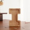 Wooden Alphabet Piggy Bank A To Z Transparent Acrylic Money Box Children Toy Storage Decor 11