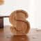 Wooden Alphabet Piggy Bank A To Z Transparent Acrylic Money Box Children Toy Storage Decor 21