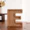 Wooden Alphabet Piggy Bank A To Z Transparent Acrylic Money Box Children Toy Storage Decor 7