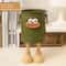 Cartoon Style Large Capacity Pen Holder Retro Desk Organizer Storage Bucket For Students And Office 8