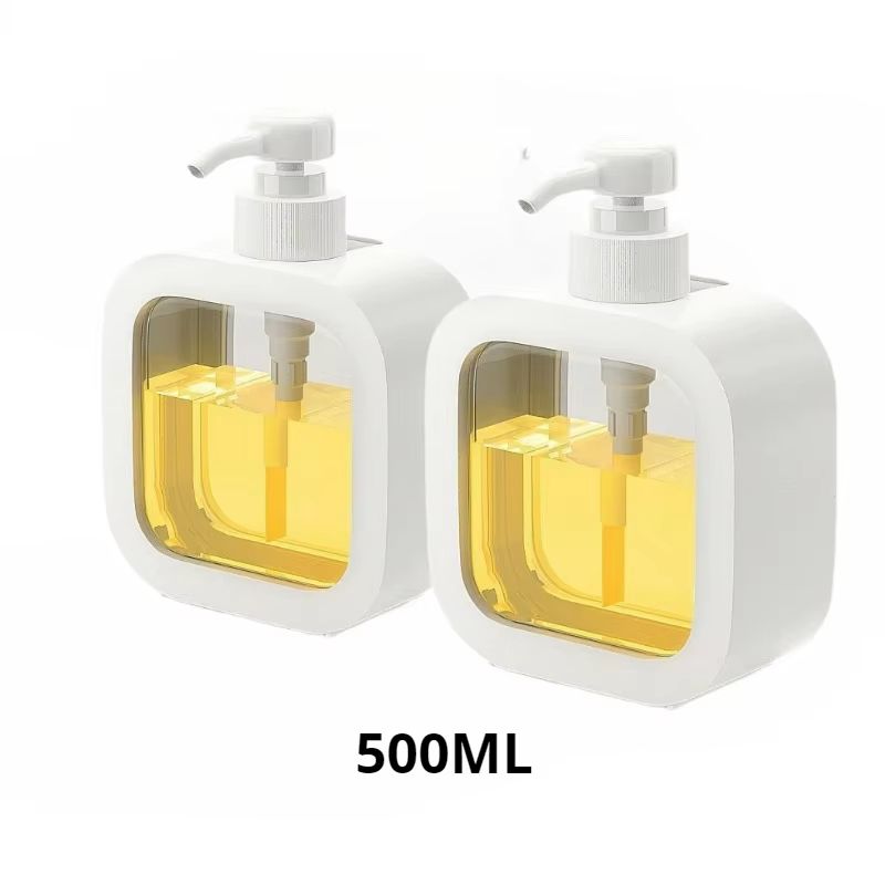 Refillable Bathroom Soap Dispenser Pump Bottle For Lotion Shampoo And Shower Gel Travel Use 11