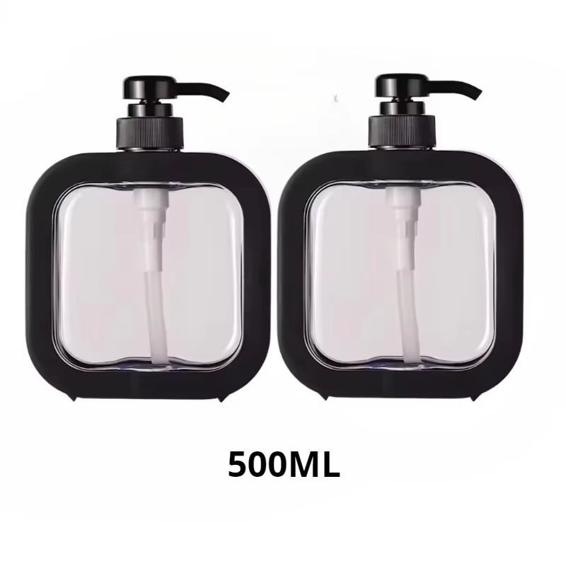 Refillable Bathroom Soap Dispenser Pump Bottle For Lotion Shampoo And Shower Gel Travel Use 14