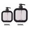 Refillable Bathroom Soap Dispenser Pump Bottle For Lotion Shampoo And Shower Gel Travel Use 15