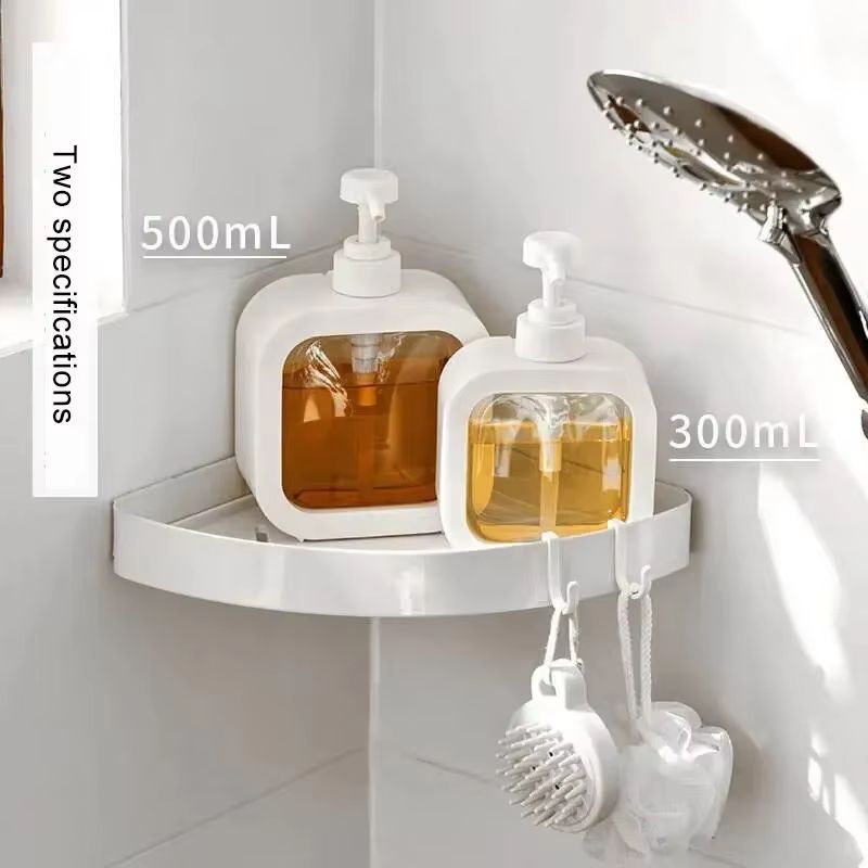 Refillable Bathroom Soap Dispenser Pump Bottle For Lotion Shampoo And Shower Gel Travel Use 3