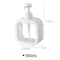 Refillable Bathroom Soap Dispenser Pump Bottle For Lotion Shampoo And Shower Gel Travel Use 4