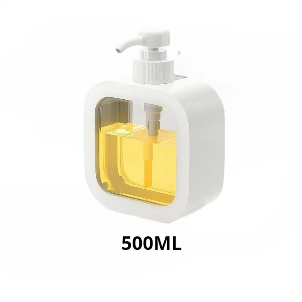 Refillable Bathroom Soap Dispenser Pump Bottle For Lotion Shampoo And Shower Gel Travel Use 7