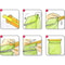 WBBOOMING Korean Style Food Bag Sealing Clips Set 24 Piece Moisture Proof Kitchen Storage Clips 3