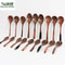 Wooden Spoons For Cooking Coffee Tea Soup And Ice Cream Natural Kitchen Utensils 0