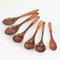 Wooden Spoons For Cooking Coffee Tea Soup And Ice Cream Natural Kitchen Utensils 1
