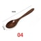 Wooden Spoons For Cooking Coffee Tea Soup And Ice Cream Natural Kitchen Utensils 9