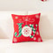 Embroidered Christmas Pillowcase Decorative Cushion Cover For Sofa And Living Room Holiday Decor 9