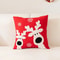 Embroidered Christmas Pillowcase Decorative Cushion Cover For Sofa And Living Room Holiday Decor 10