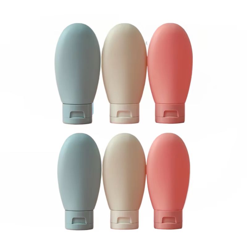 Refillable Soft Silicone Travel Bottles Set 60ML 203 Fl Oz Squeeze Tubes For Toiletries And Cosmeti 9