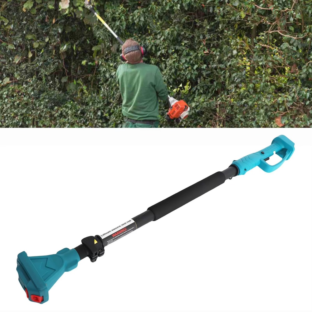 Telescopic Electric Tree Pruner Extension Pole With Rotating Head Adjustable 344ft To 492ft Garden 0