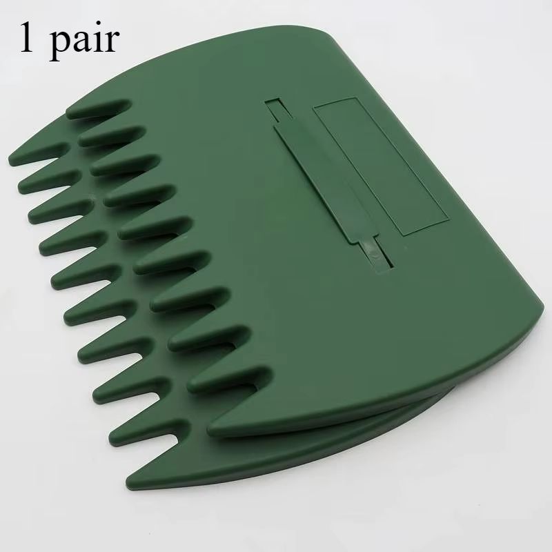 Outdoor Leaf Grabber Pair Durable Plastic Garden Rake Hand Claws For Yard Leaf Collection 5