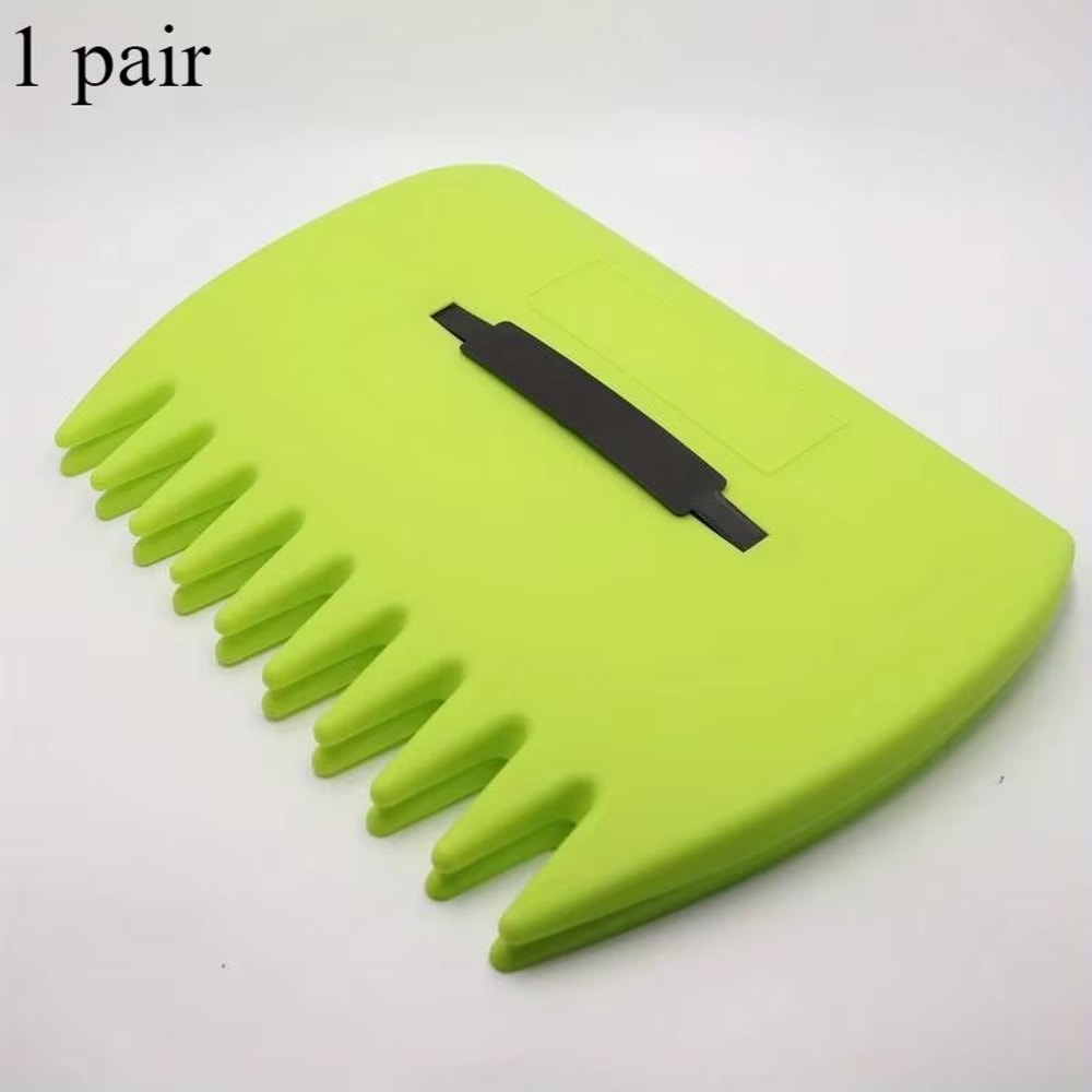 Outdoor Leaf Grabber Pair Durable Plastic Garden Rake Hand Claws For Yard Leaf Collection 6