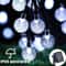 Solar Outdoor String Lights 200 LED Crystal Globe Waterproof Fairy Lights For Garden And Party Deco 7