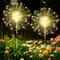 Solar LED Firework Fairy Light Outdoor Garden Pathway Lawn Decoration For Yard And Events 0