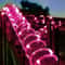 Solar LED Rope Tube String Lights Outdoor Garden And Christmas Decoration Flexible Fairy Light Garl 10
