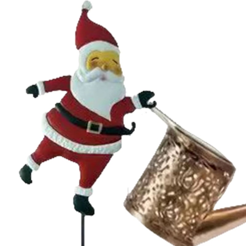 Solar Powered Santa Claus Garden Light Outdoor LED Christmas Yard Decoration Waterproof 2