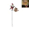 Solar Powered Santa Claus Garden Light Outdoor LED Christmas Yard Decoration Waterproof 5