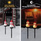 LED Snowman Solar Garden Stake Lights For Outdoor Christmas Pathway Decoration 3