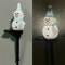 LED Snowman Solar Garden Stake Lights For Outdoor Christmas Pathway Decoration 9