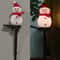 LED Snowman Solar Garden Stake Lights For Outdoor Christmas Pathway Decoration 7
