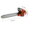 24Inch Gas Chainsaw With 2Cycle Engine For Heavy Duty Wood Cutting 6