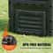 SucceBuy BPA Free Large Capacity Outdoor Garden Compost Bin With Lid And Bottom Door 4