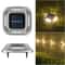 8 LED Solar Ground Light Waterproof Warm Glow Outdoor Pathway And Driveway Marker 0