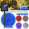 Outdoor Solar Christmas String Lights With 8 Lighting Modes For Garden And Fence Decor 0